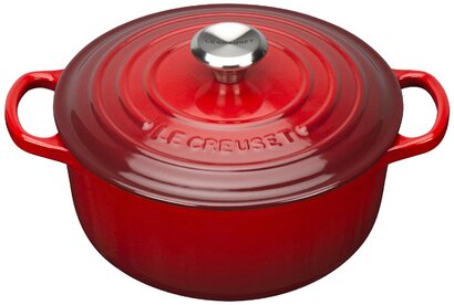 Кастрюля / жаровня 20 см, красный Le Creuset