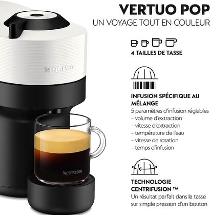 Кофемашина 1260 Вт Vertuo Pop NESPRESSO Krups