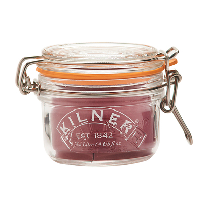 Банка 125 мл прозрачная Clip Top Kilner