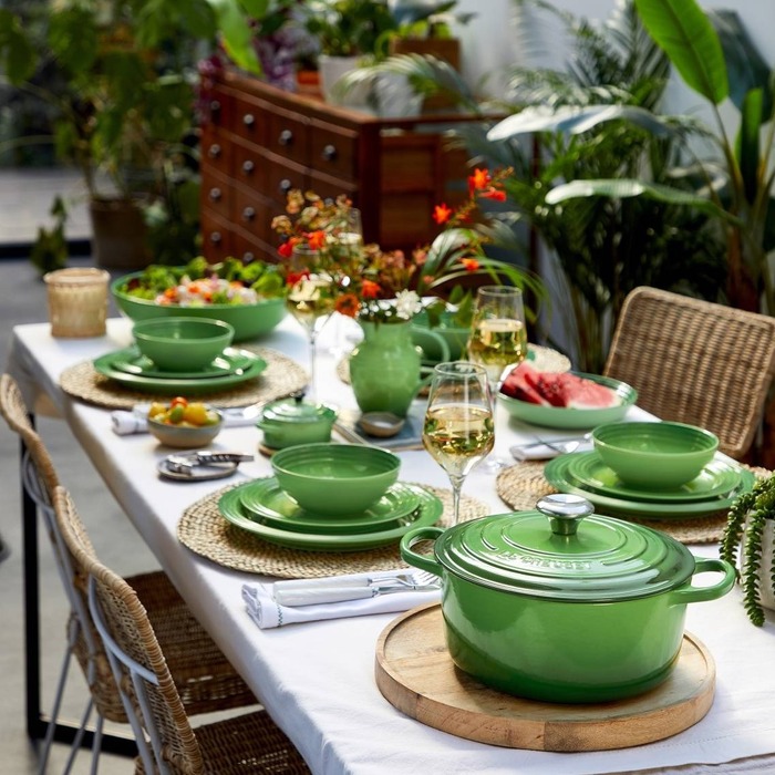 Тарелка 27 см Bamboo Green Le Creuset