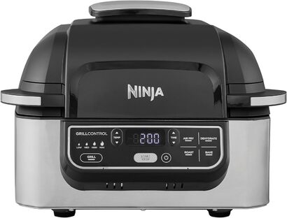 Гриль аэрофритюрница 5,7 л 1760 Вт AG301EU Steel Black Foodi Ninja