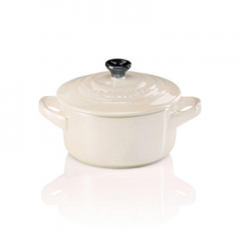 Мини-кастрюля / жаровня 10 см Metallic Creme Le Creuset 