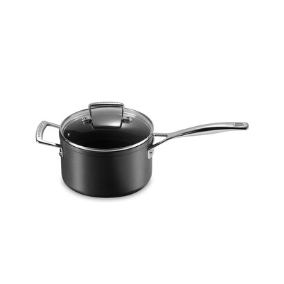 Ковш со стеклянной крышкой 1,9 л черный Le Creuset