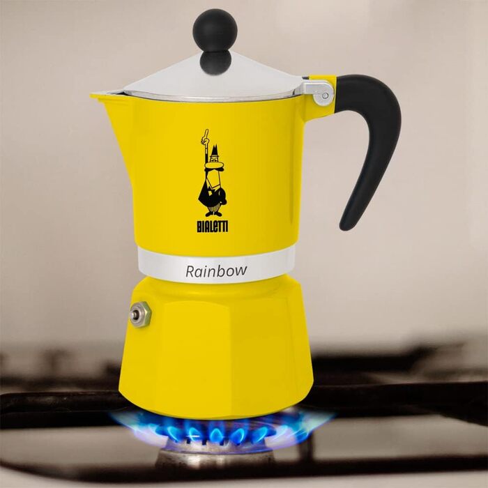 Кофеварка для эспрессо на 3 чашки Rainbow Bialetti