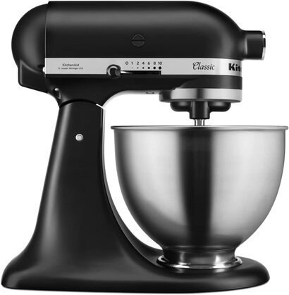 Кухонный комбайн 4.3 л, 275 Вт, 10 скоростей, черный Classic 5K45SSEBM KitchenAid