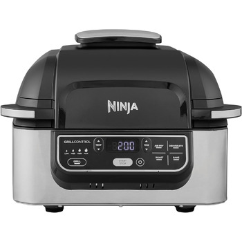 Гриль аэрофритюрница 5,7 л 1760 Вт AG301EU Steel Black Foodi Ninja