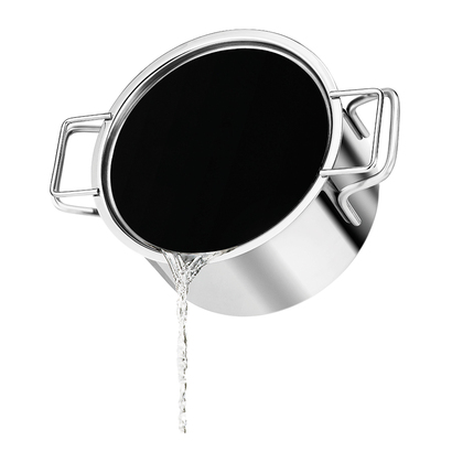 Крышка-дуршлаг Ø 16 см черная Stainless Steel Eva Solo