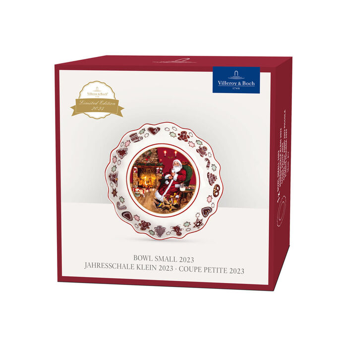 Пиала "Санта у камина" 16,5 см Annual Christmas Edition 2023 Villeroy & Boch