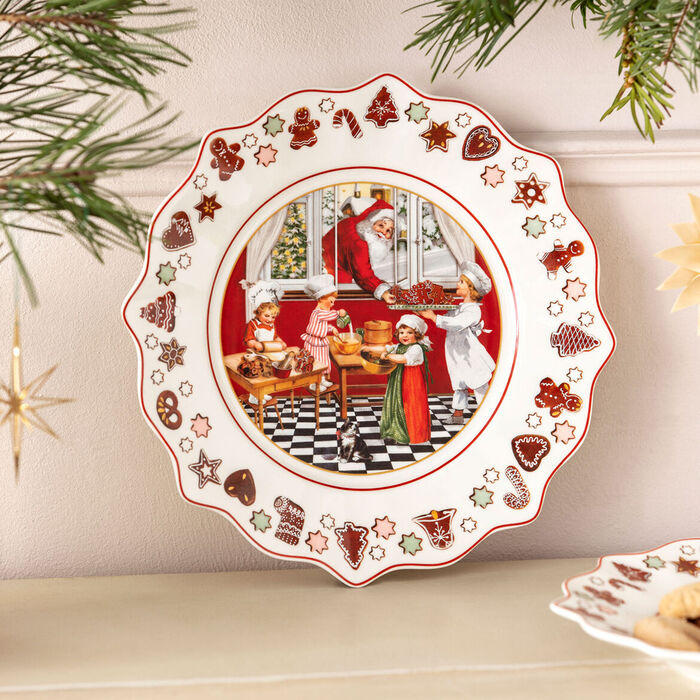 Тарелка "Рождественские угощения" 23,5 см Annual Christmas Edition 2023 Villeroy & Boch