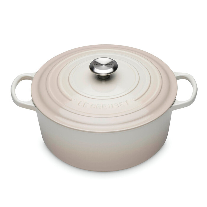 Кастрюля/жаровня 26 см Meringue Le Creuset