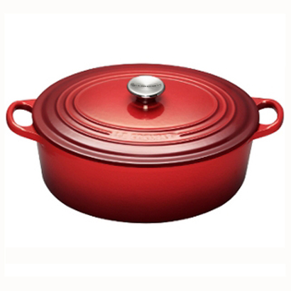 Гусятница / жаровня 31 см, бордовый, Le Creuset