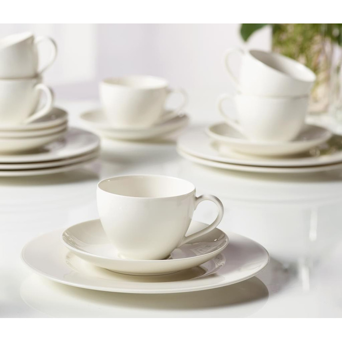 Кофейный сервиз, 18 предметов, Basic White Vivo Villeroy & Boch