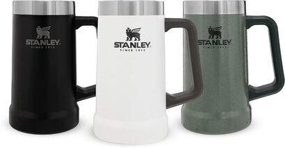 Термокружка для пива, белая STANLEY