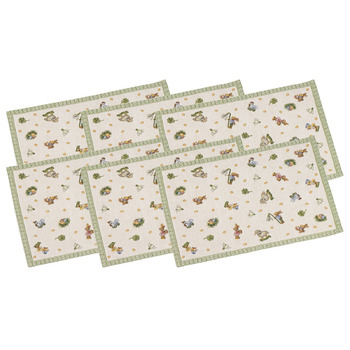 Набор из 6 подставок под тарелку 32 x 48 см Easter Delight Villeroy & Boch