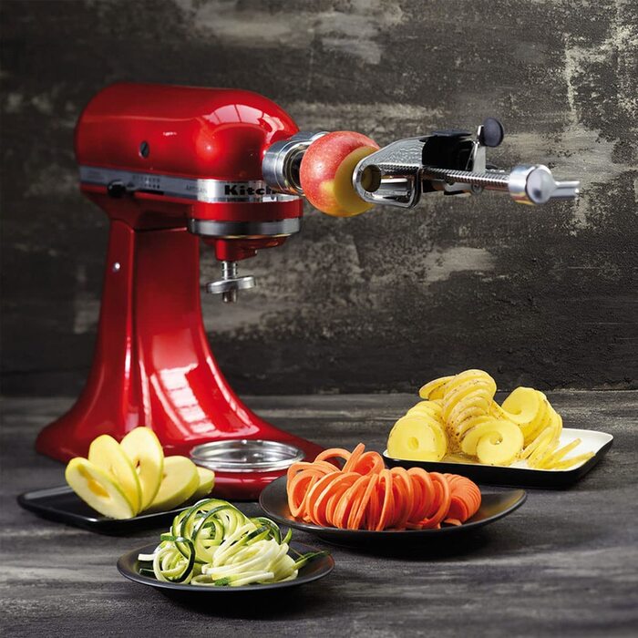 Спиральный резак 4 в 1, серебристый KitchenAid