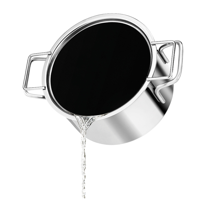 Крышка-дуршлаг Ø 16 см черная Stainless Steel Eva Solo