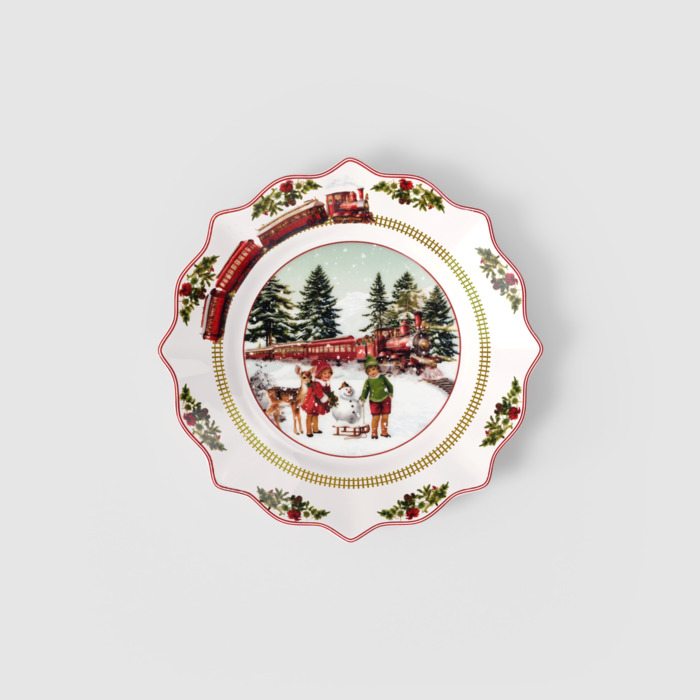 Тарелка 24 x 3 см Annual Christmas Edition 2025 Villeroy & Boch