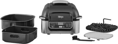 Гриль аэрофритюрница 5,7 л 1760 Вт AG301EU Steel Black Foodi Ninja