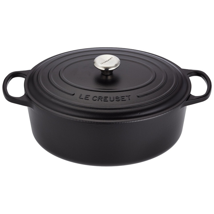 Гусятница / жаровня 35 см, черный Le Creuset