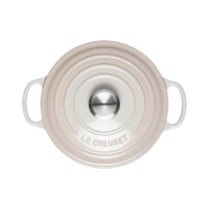 Кастрюля/жаровня 26 см Meringue Le Creuset