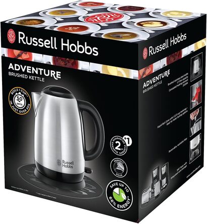 Чайник 1,7 л и тостер Russell Hobbs Adventure