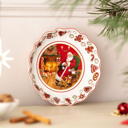 Пиала "Санта у камина" 16,5 см Annual Christmas Edition 2023 Villeroy & Boch