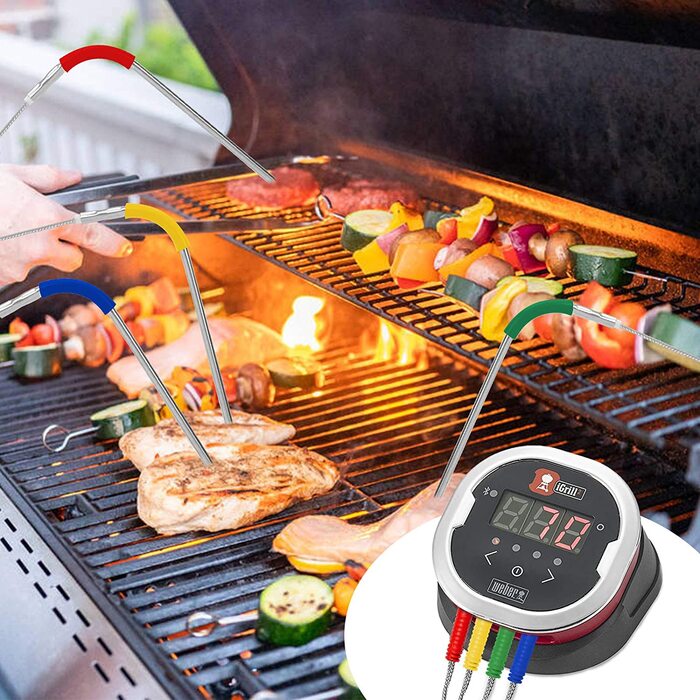 Набор из 4 датчиков для термометров Weber iGrill 3, iGrill 2, iGrill mini DVDV