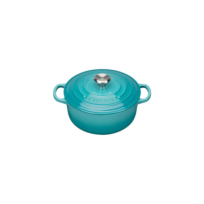 Кастрюля / жаровня 20 см, голубой Le Creuset