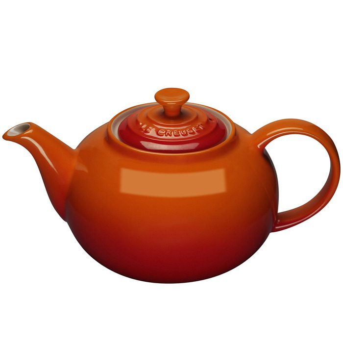 Заварочный чайник классический 1,3 л, оранжевый Le Creuset