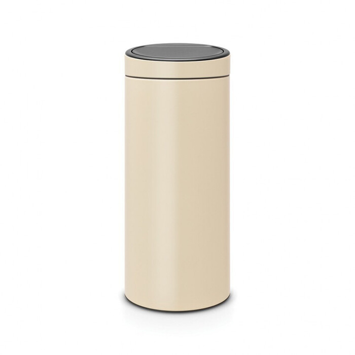 Мусорный бак 30 л миндальный Touch Bin Brabantia