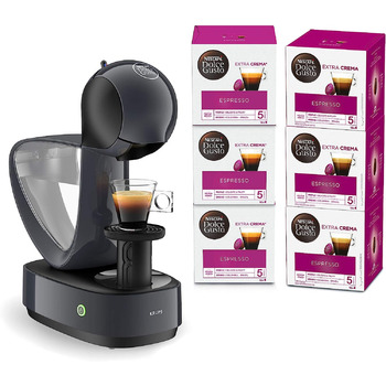 Капсульная кофемашина 1.2 л 1500 Вт, черная Nescafé Dolce Gusto Infinissima Krups