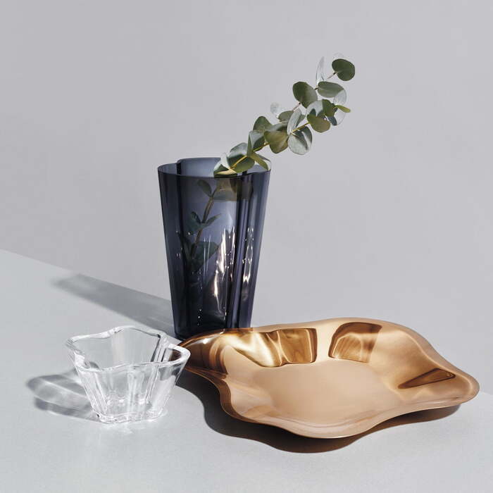 Пиала Ø 35,8 см золотая Aalto Iittala