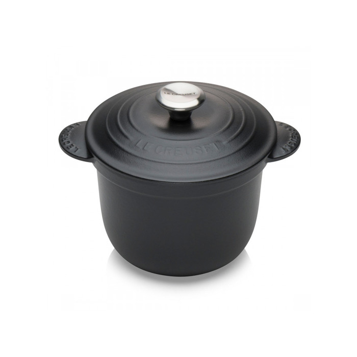 Кастрюля / жаровня 18 см с крышкой, черная Every Black Le Creuset