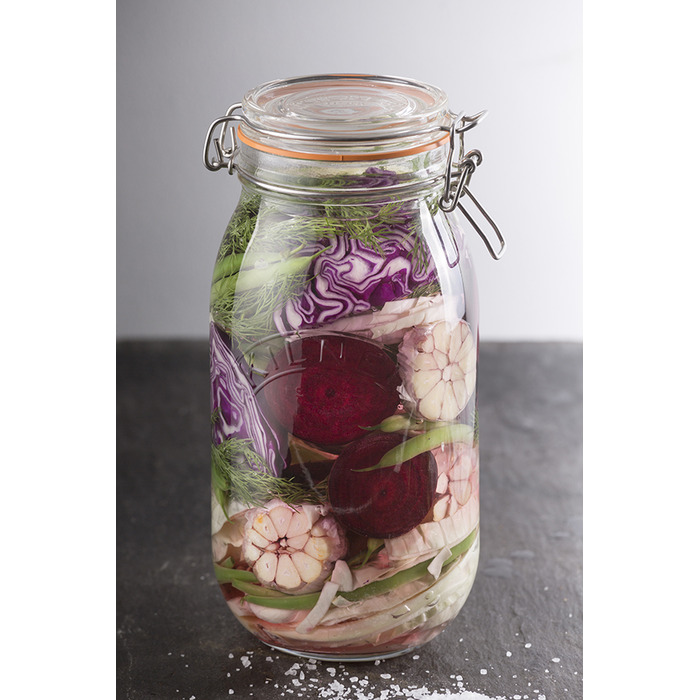 Банка 1,5 л прозрачная Clip Top Kilner