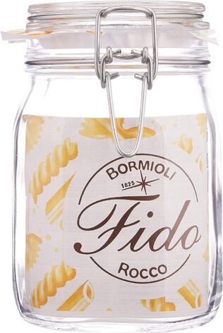 Стеклянная банка с бугельным замком 1 л Fido Bormioli Rocco