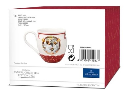 Кружка 0,39 л Annual Christmas Edition 2022 Villeroy & Boch