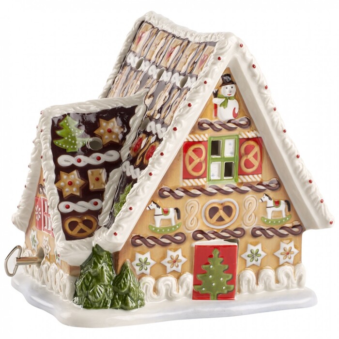 Музыкальная шкатулка 'Пряничный домик' Christmas Toys Villeroy & Boch