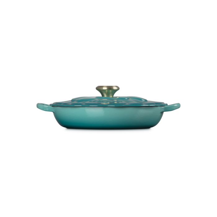 Жаровня 26 см/2,2 л Flower Blue Riviera Le Creuset