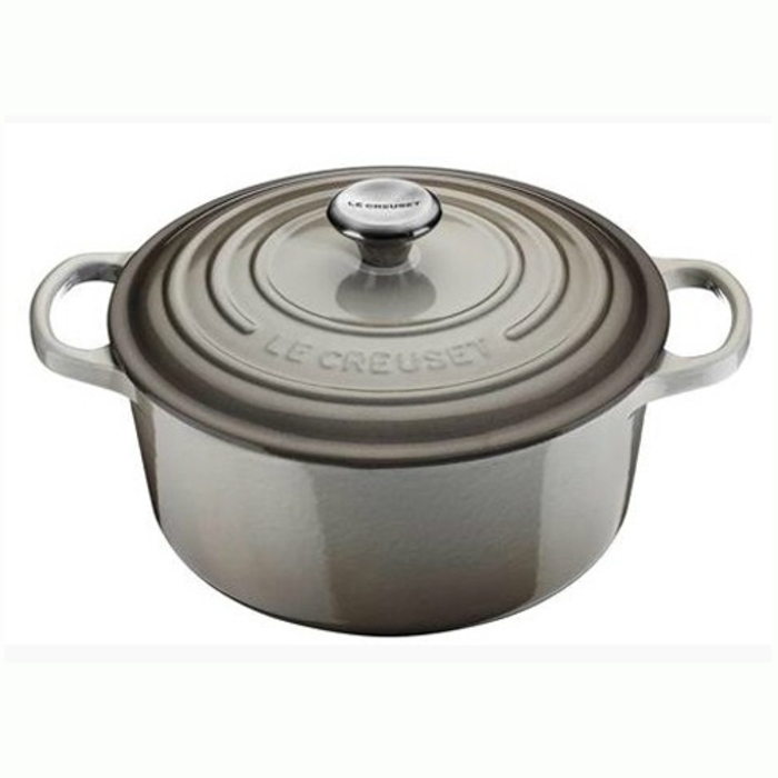 Кастрюля / жаровня с крышкой 26 см, мускат Le Creuset