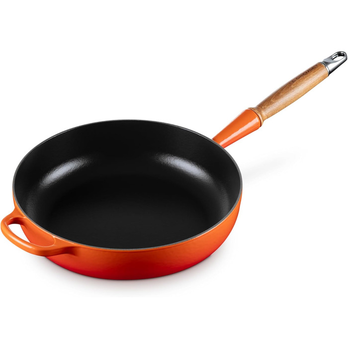 Чугунная сковорода 28 см Red Flame Signature Le Creuset