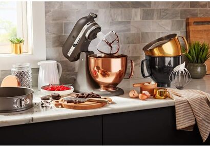 Миска из нержавеющей стали для кухонного комбайна 4.8 л, черная 5KSM5SSBRB KitchenAid