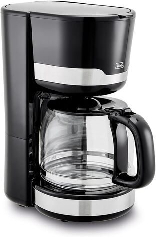 Кофемашина 1,5 л 1000 Вт Black KHG