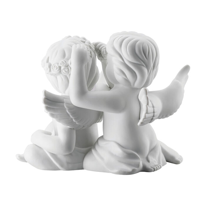 Фигурка "Ангел заплетает цветочный венок" 11,3 см матовая Angels Rosenthal